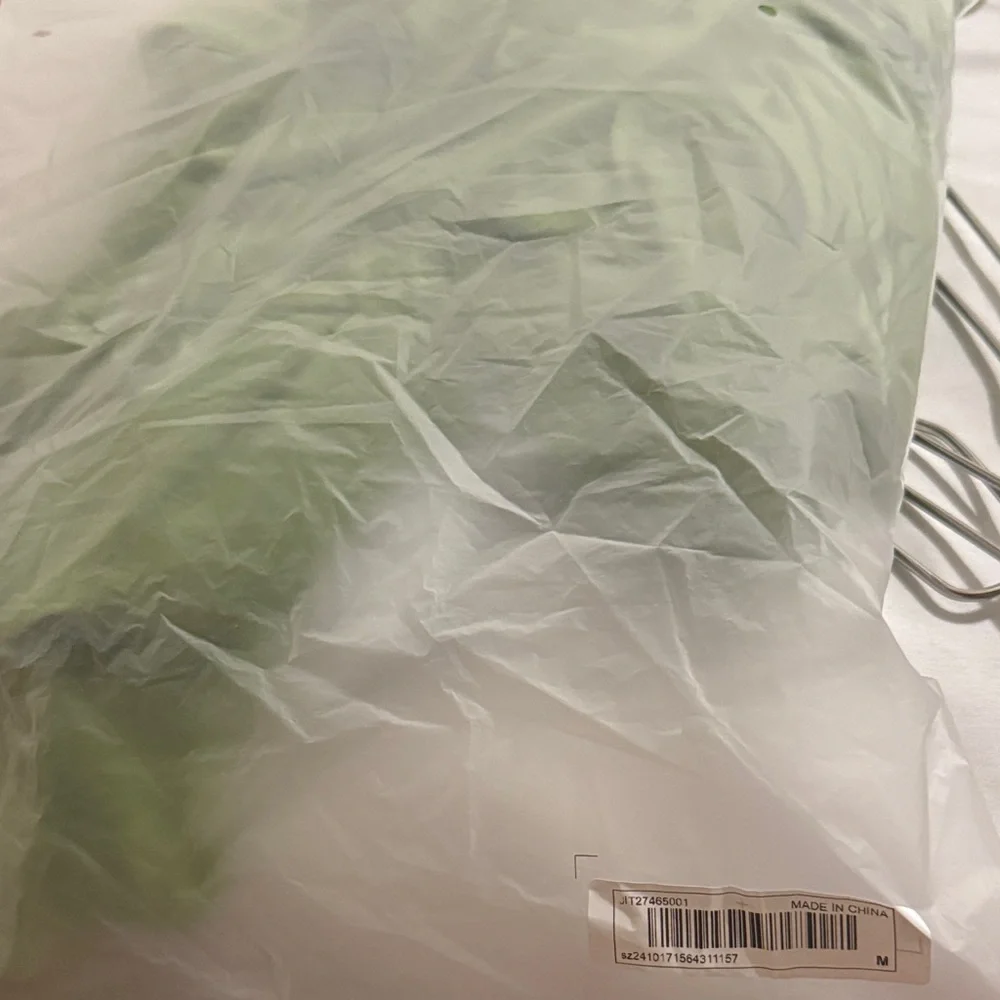 SHEIN Green One-Shoulder Long Sleeve Dress - Picture 2 of 5